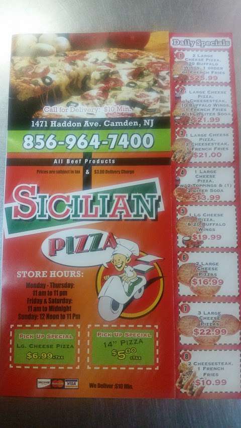 Sicillian Pizza Sicillian Pizza